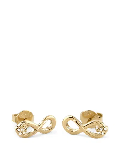 Guess Usa Love Bites Earrings In Gold