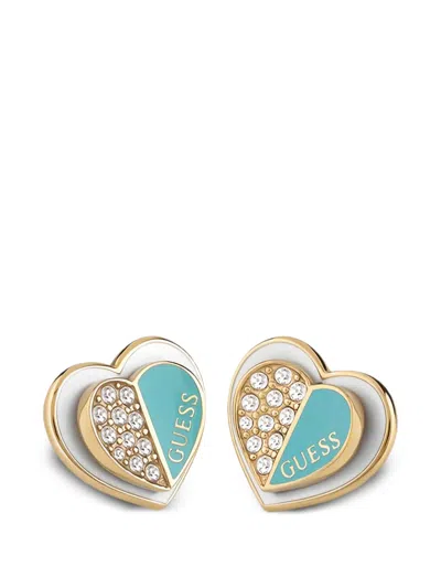 Guess Usa Lovely Earrings In Gold