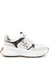 Guess Usa Luckei Sneakers In Weiss