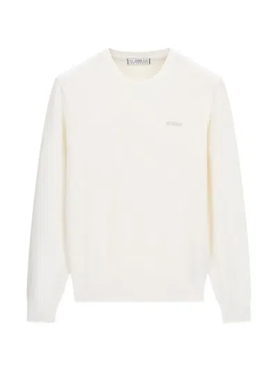 Guess Usa Lyocell Blend Sweater In Neutral