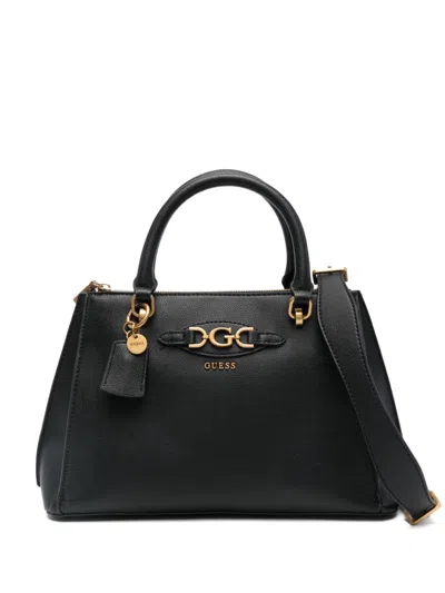 Guess Usa Malva Tote Bag In Black