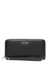 Guess Usa Maxi Laurel Wallet In 黑色