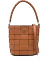 Guess Usa Maylee Bucket Bag In Brown