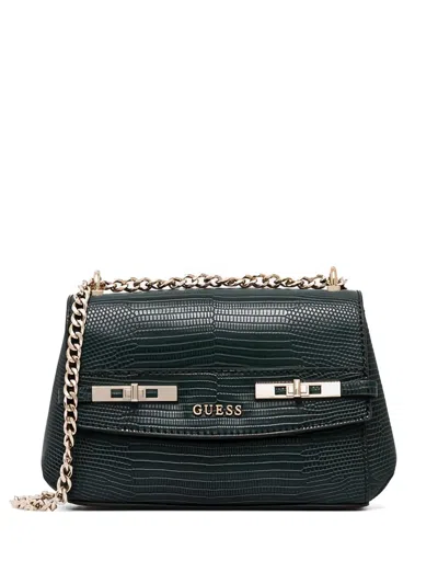 Guess Usa 멜린다 체인 숄더 스트랩 In Green