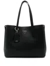 Guess Usa Meridian Girlfriend Tote Bag In 黑色