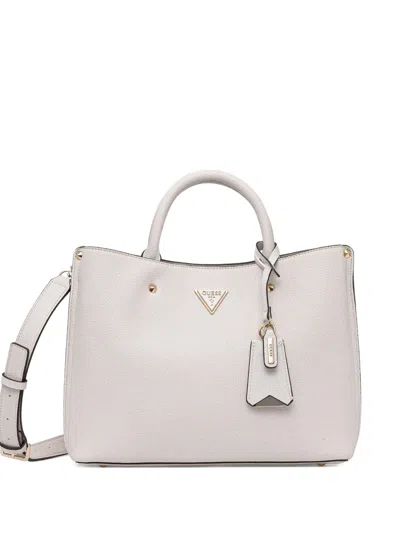 Guess Usa Meridian Tote Bag In Gray