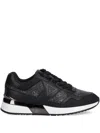 Guess Usa Mickay 4g Logo Sneakers In Black