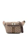 Guess Usa Milano Belt Bag In Brown