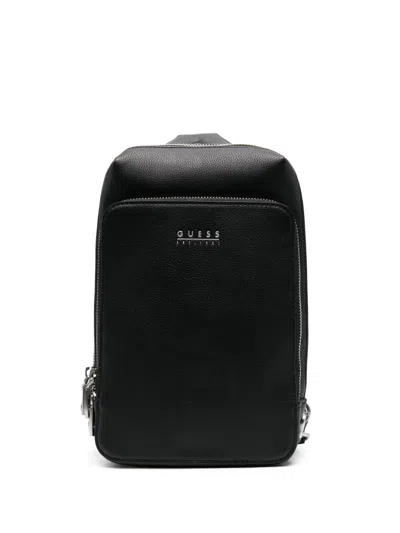 Guess Usa Milano Messenger Bag In 黑色