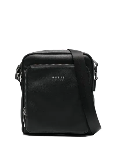 Guess Usa Milano Messenger Bag In 黑色