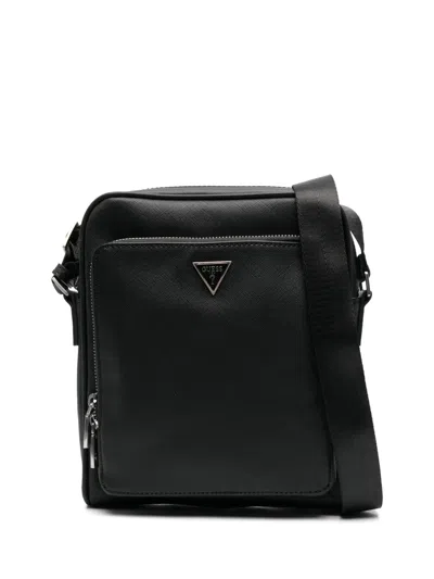 Guess Usa Milano Messenger Bag In 黑色