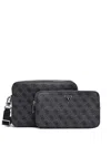 Guess Usa Milano Monogram-print Messenger Bag