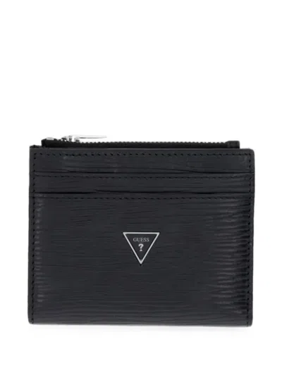 Guess Usa Milano Wallet In Black