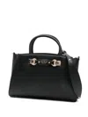Guess Usa Mimina Top-handle Tote Bag In Black
