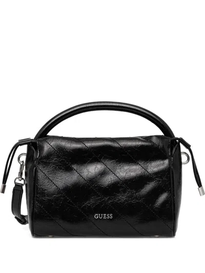 Guess Usa Mini Amys Tote Bag In Black