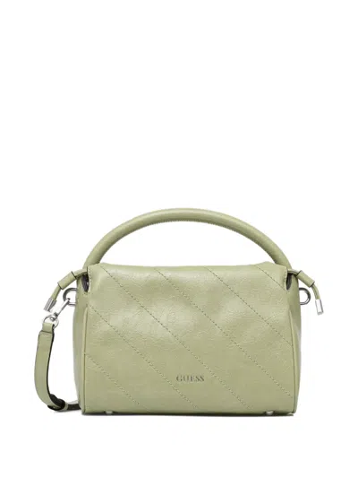 Guess Usa Mini Amys Tote Bag In Green