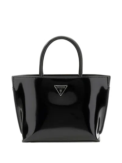Guess Usa Mini Arnela Tote Bag In Black