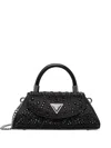 Guess Usa Mini Beauvoir Tote Bag In Black
