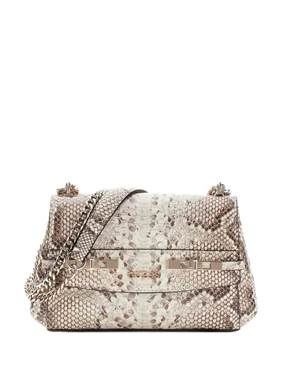 Guess Usa Mini Deesa Shoulder Bag In Neutral