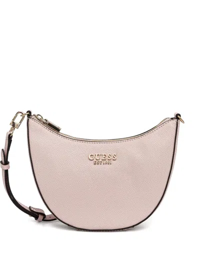 Guess Usa Mini Fedana Shoulder Bag In Pink