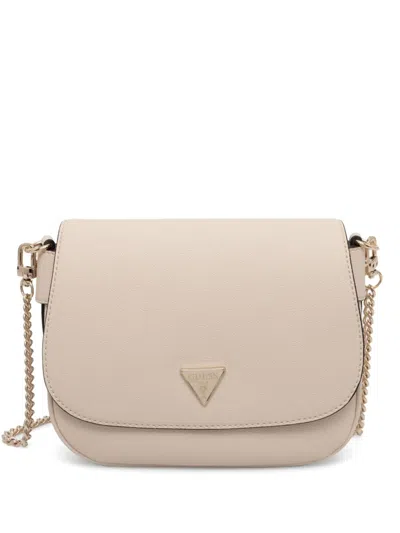 Guess Usa Mini Fedora Cross Body Bag In Neutrals