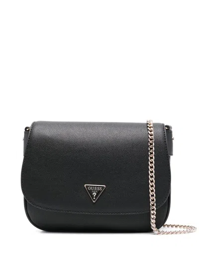 Guess Usa Mini Fedora Shoulder Bag In Black
