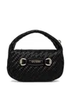 Guess Usa Mini Francy Tote Bag In Black