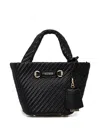 Guess Usa Mini Francy Tote Bag In Black