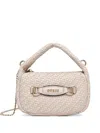 Guess Usa Mini Francy Tote Bag In Neutrals
