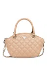 Guess Usa Mini Giully Quilted Tote Bag