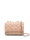 Guess Usa Mini Guilly Cross Body Bag In Nude