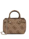 Guess Usa Mini Lorelei Monogram-print Tote