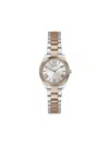 Guess Usa Mini Luna Quartz 30mm In Silver