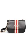 Guess Usa Mini Nelka Crossbody Bag In Black