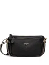 Guess Usa Mini Noelle Chain-strap Crossbody Bag In Black