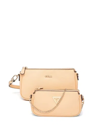 Guess Usa Mini Noelle Cross Body Bag In Neutrals