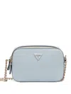 Guess Usa Mini Noelle Logo Cross Body Bag In Blue