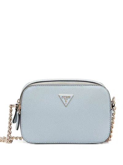 Guess Usa Mini Noelle Logo Cross Body Bag In Blue