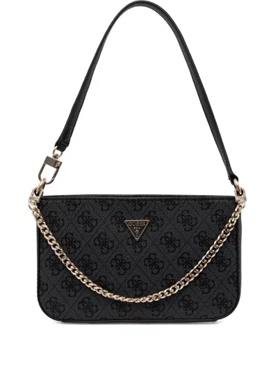 Guess Usa Mini Noelle Tote Bag In Black
