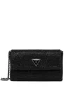 Guess Usa Mini Zalina Shoulder Bag In Black