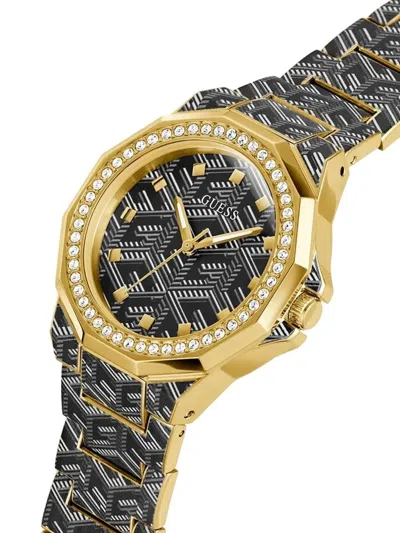 Guess Usa Misfit Stainless Steel 38mm In Gray