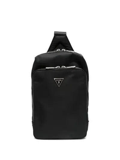 Guess Usa Mni Milano Messenger Bag In 黑色