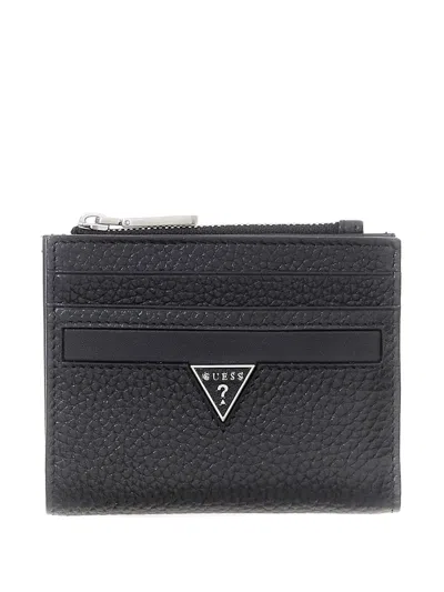 Guess Usa Monaco Bifold Wallet In Black