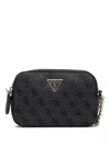 Guess Usa Noelle Ii Logo-plaque Cross Body Bag In 黑色
