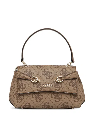 Guess Usa Monogram-pattern Crossbody Bag