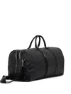 Guess Usa Monogram-pattern Holdall In Black