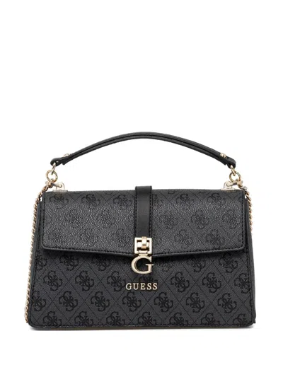 Guess Usa Monogram-pattern Shoulder Bag