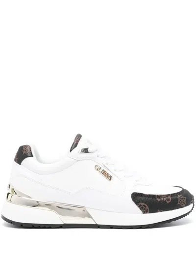 Guess Usa Moxea Low-top Sneakers In White