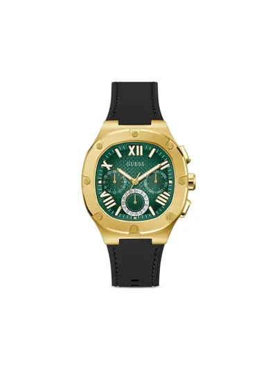Guess Usa Multi-function 42mm In Green