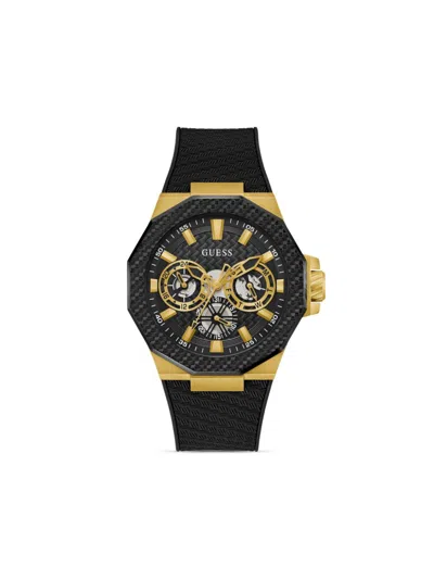 Guess Usa Multi-function 45mm In Black